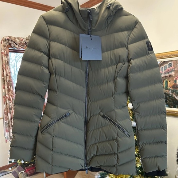 Women’s moose knuckles Rockcliffe down puffer jacket size XS - Picture 1 of 14